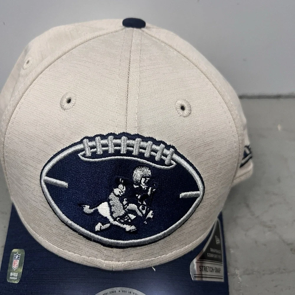 New Era 9FORTY Stretch Snap Dallas Cowboys Vintage Logo Navy Cream‎ Cap Hat